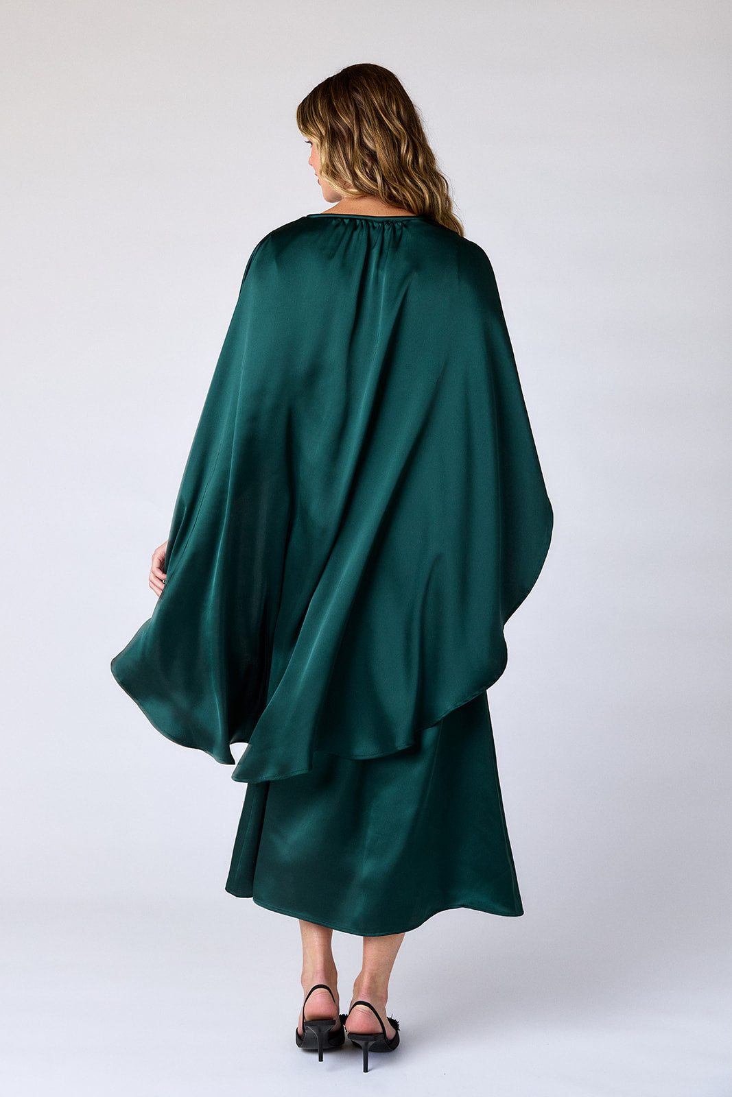 Corinth Cape Dress