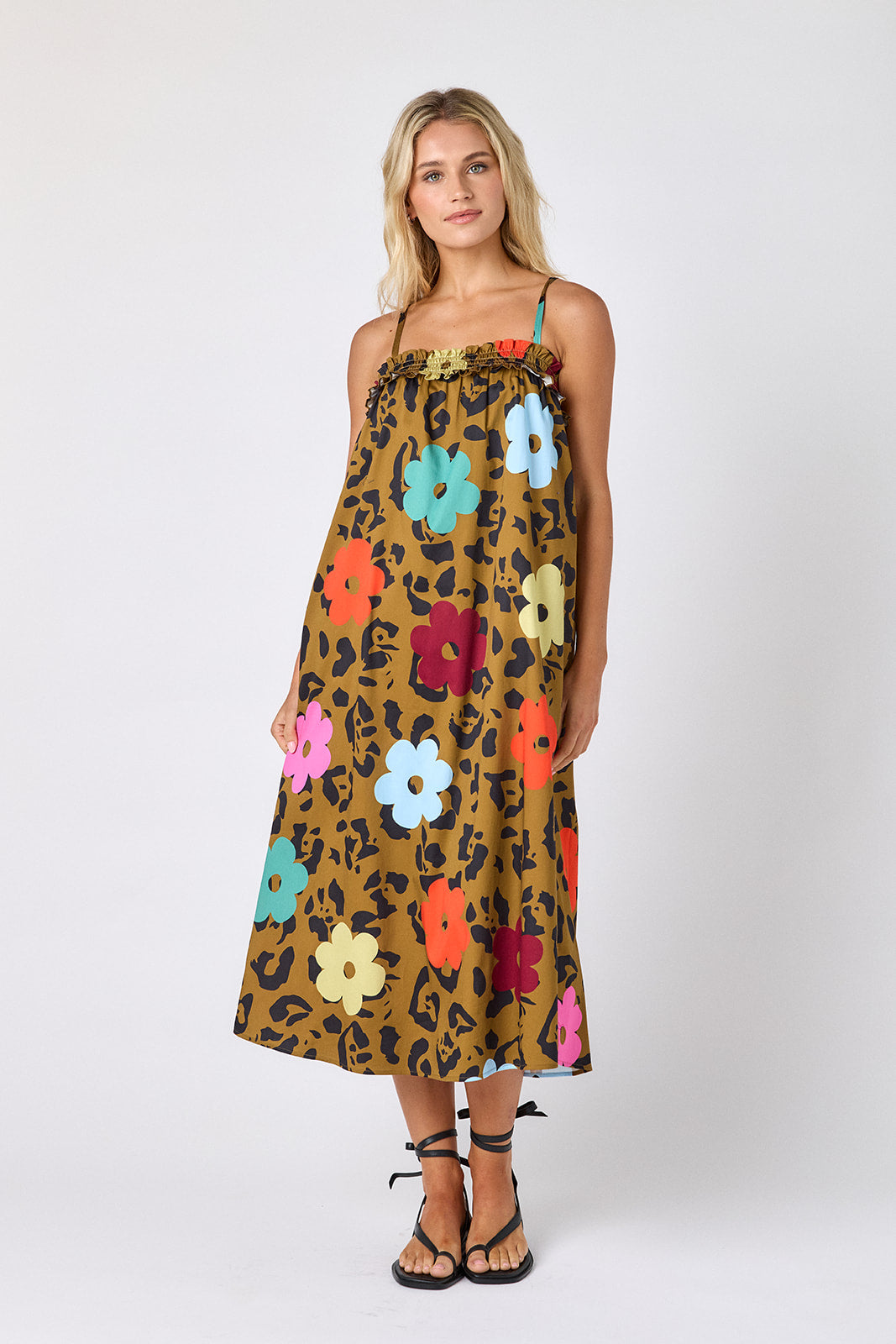 Pippa Dress | Smocked Tent Dress with Spaghetti Straps