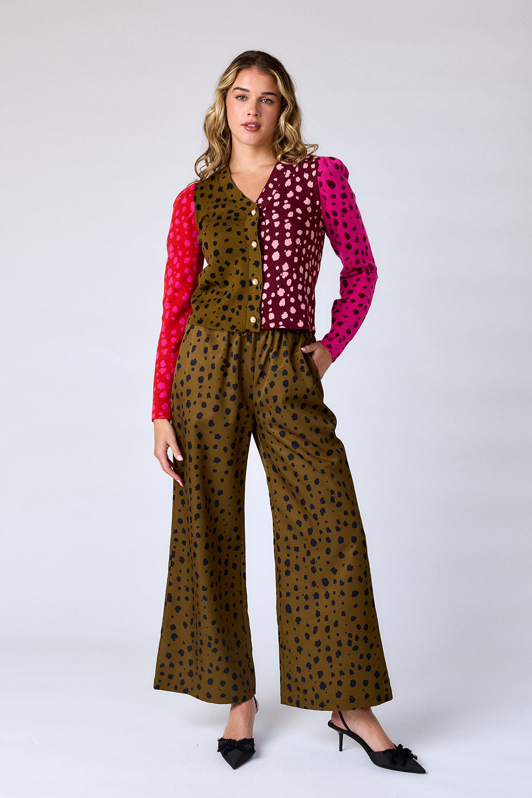 Jasper Pant in Ink Spots | CROSBY by Mollie Burch