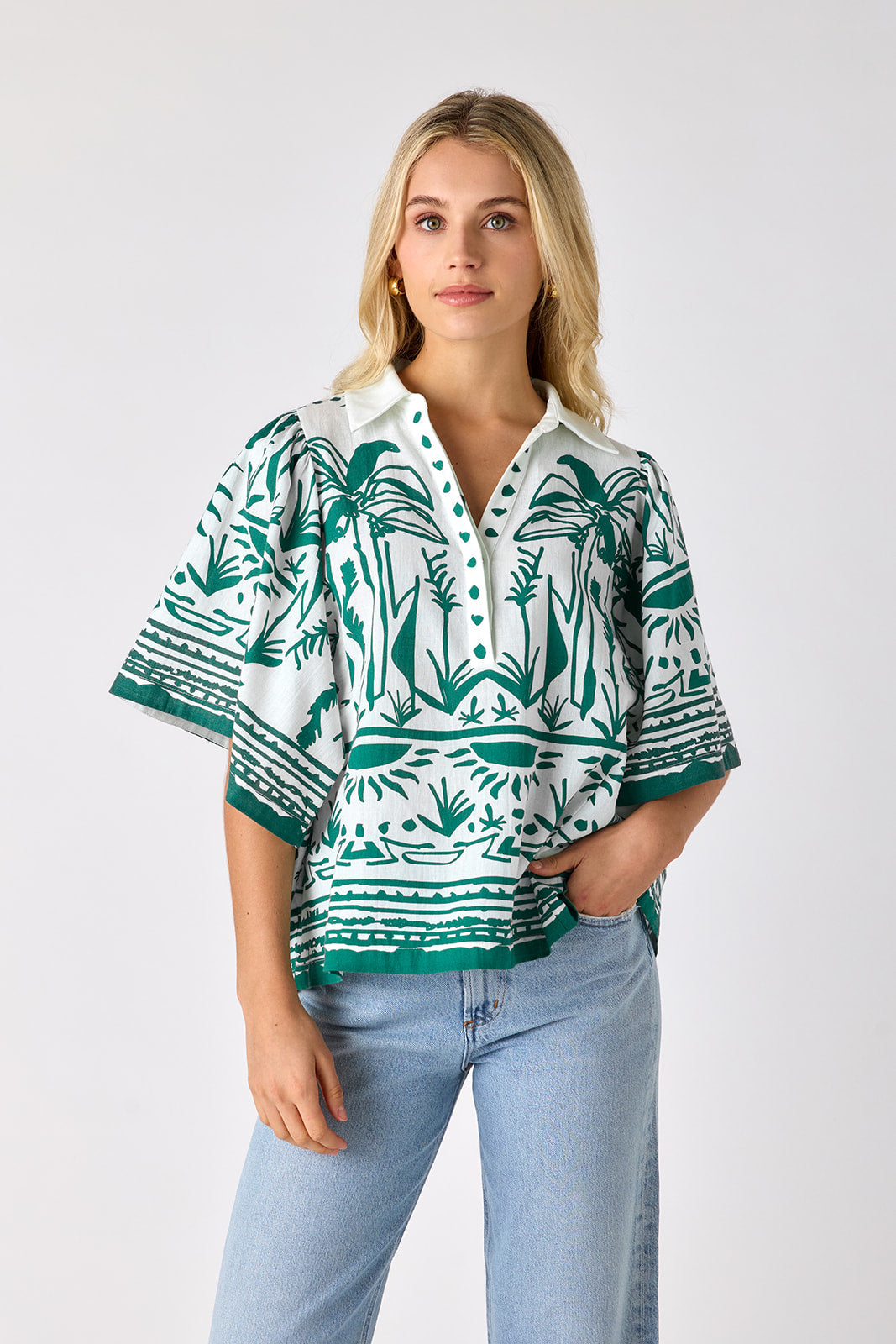 【国産】 Fillmore Top Burch Mollie by CROSBY | Yucatan in トップス