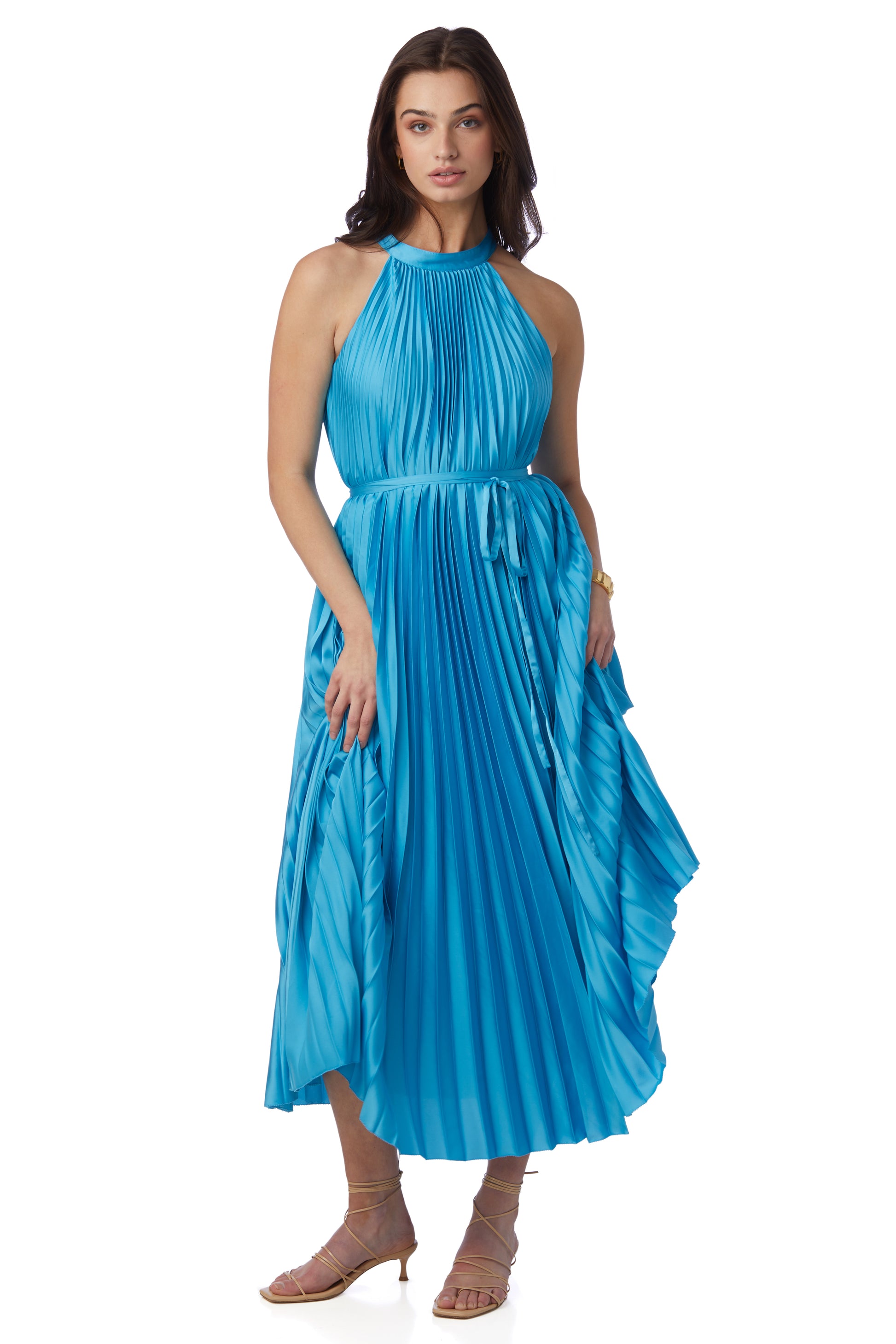 Blue dress