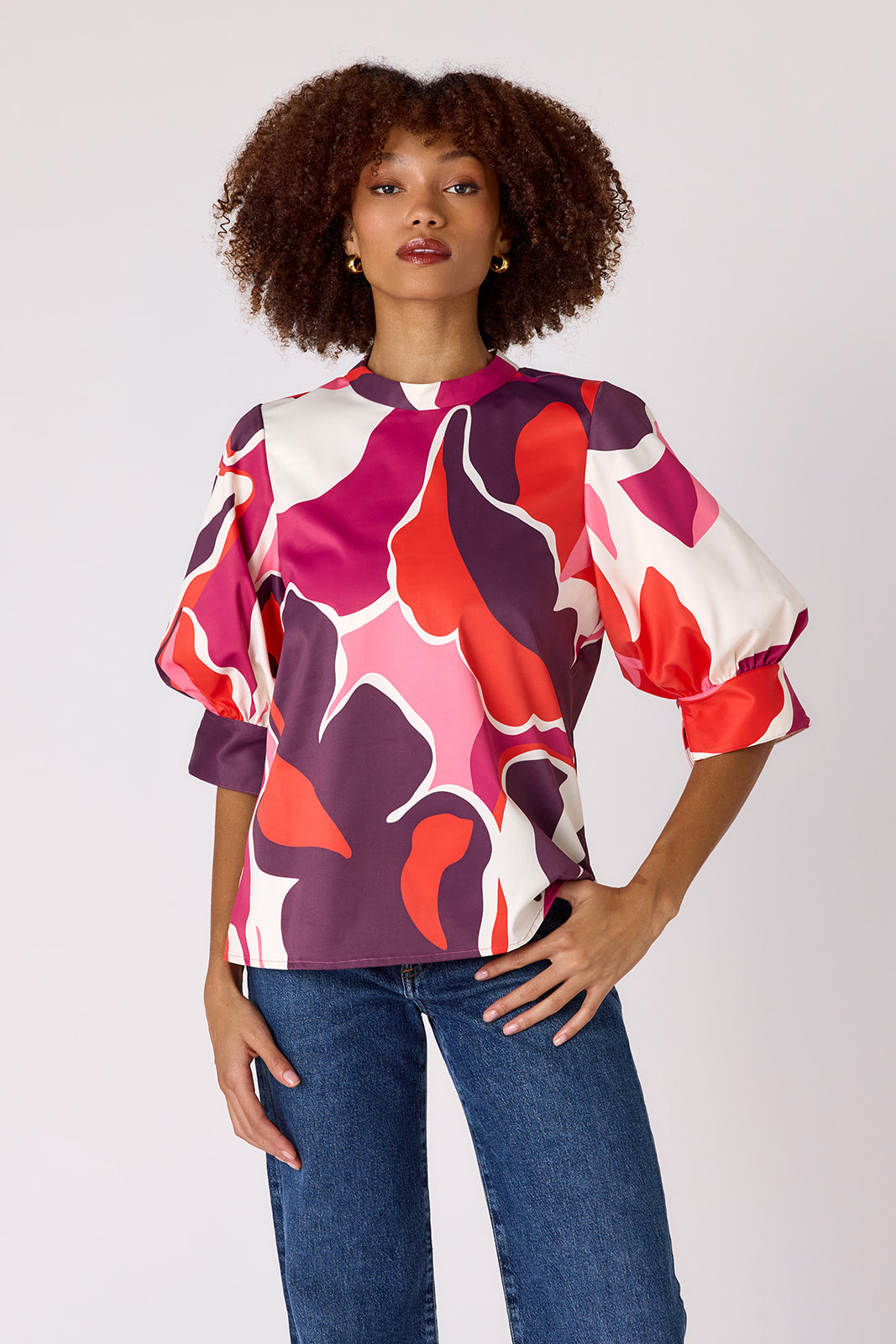 Jonesy Top in Autumn Joy | CROSBY by Mollie Burch