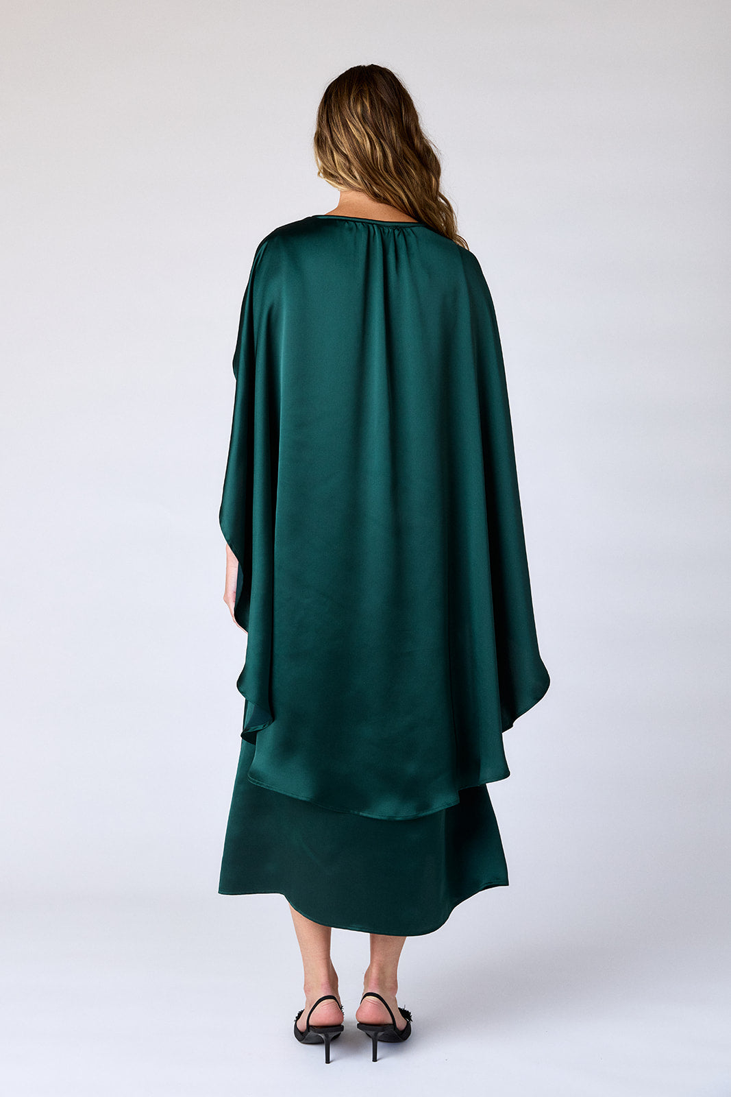 Corinth Cape Dress