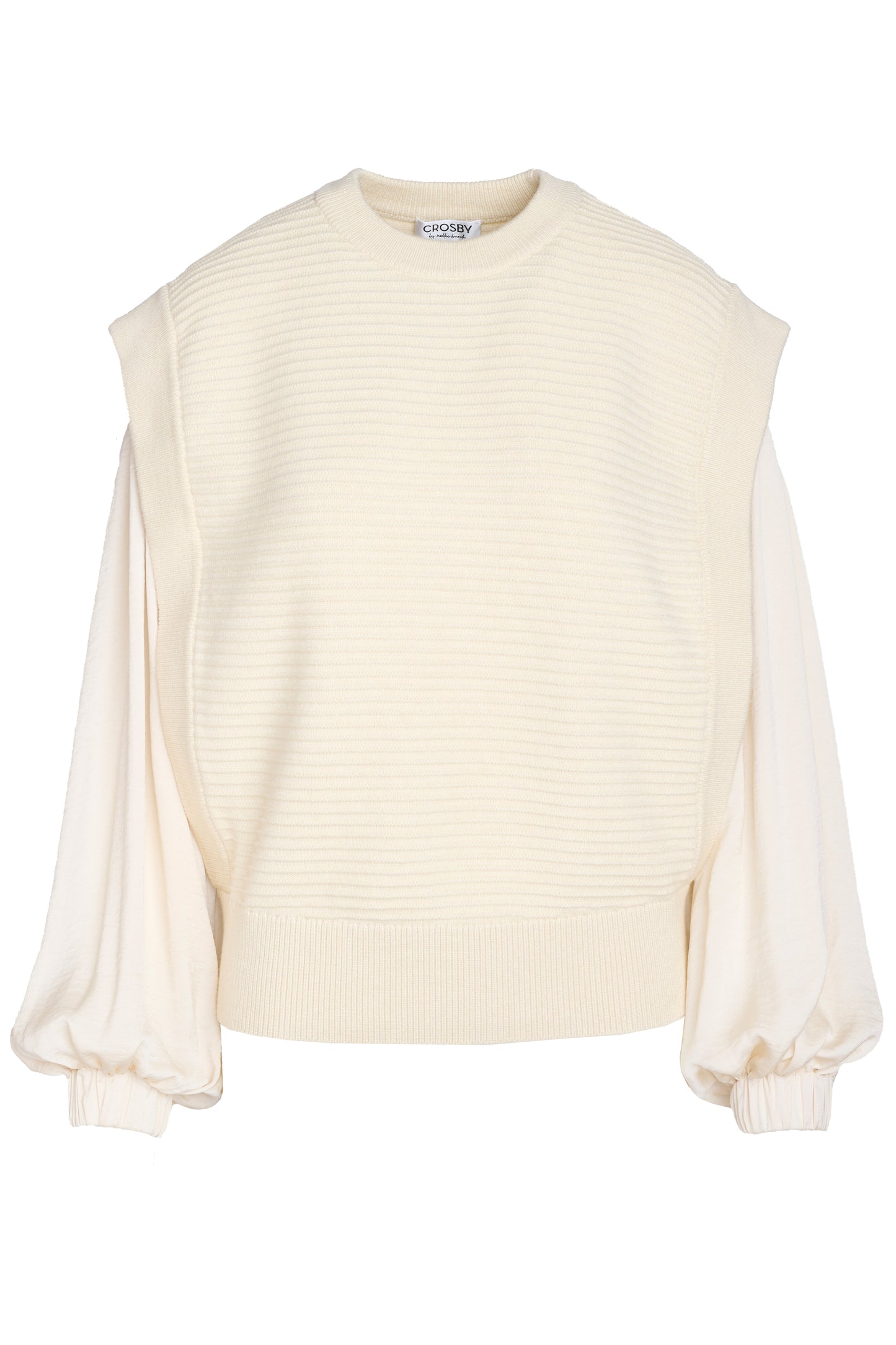 Barkley Top in Ivory | CROSBY by Mollie Burch