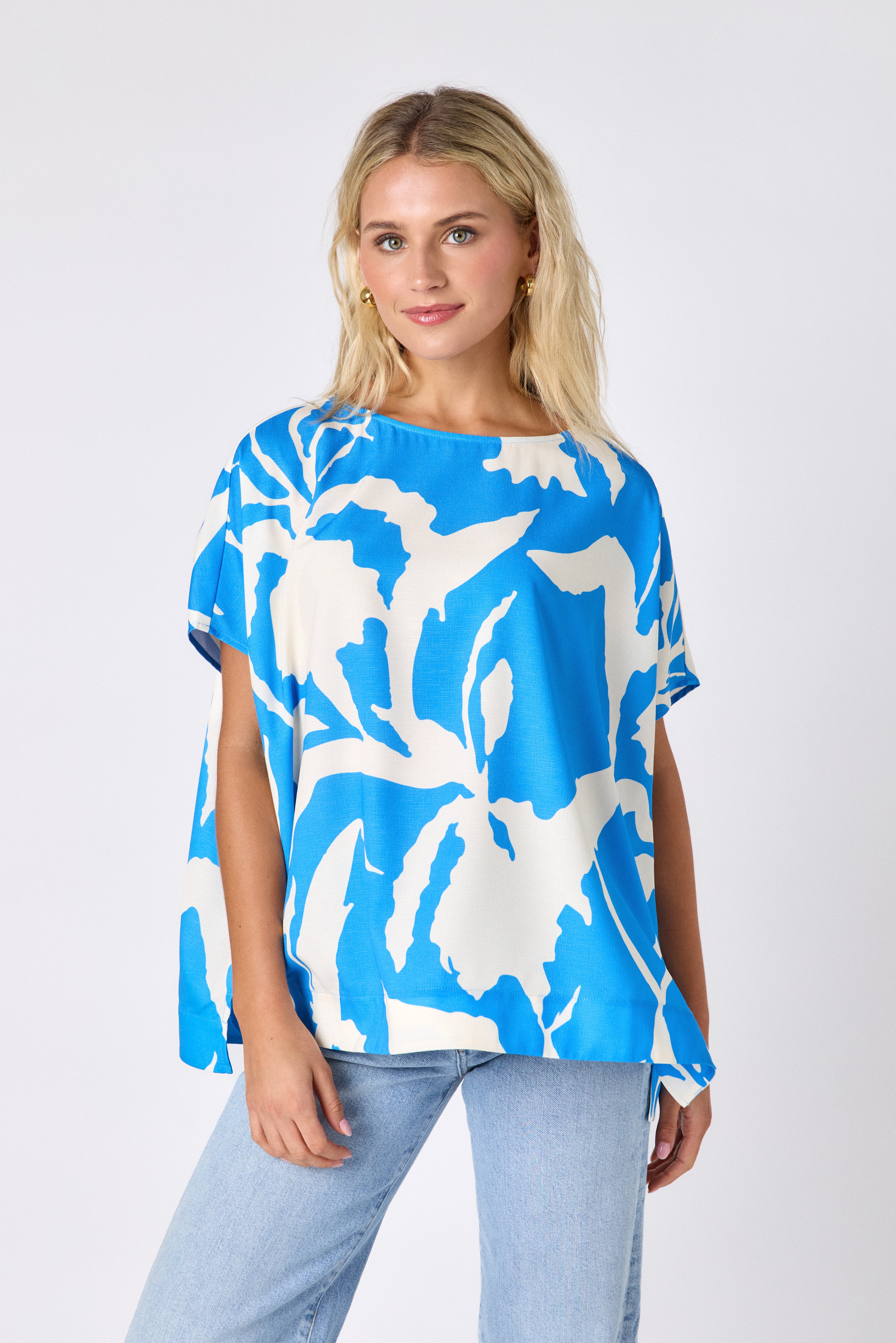 Maxine Tunic – Flowy Dolman Sleeve Women's Tunic | CROSBY by