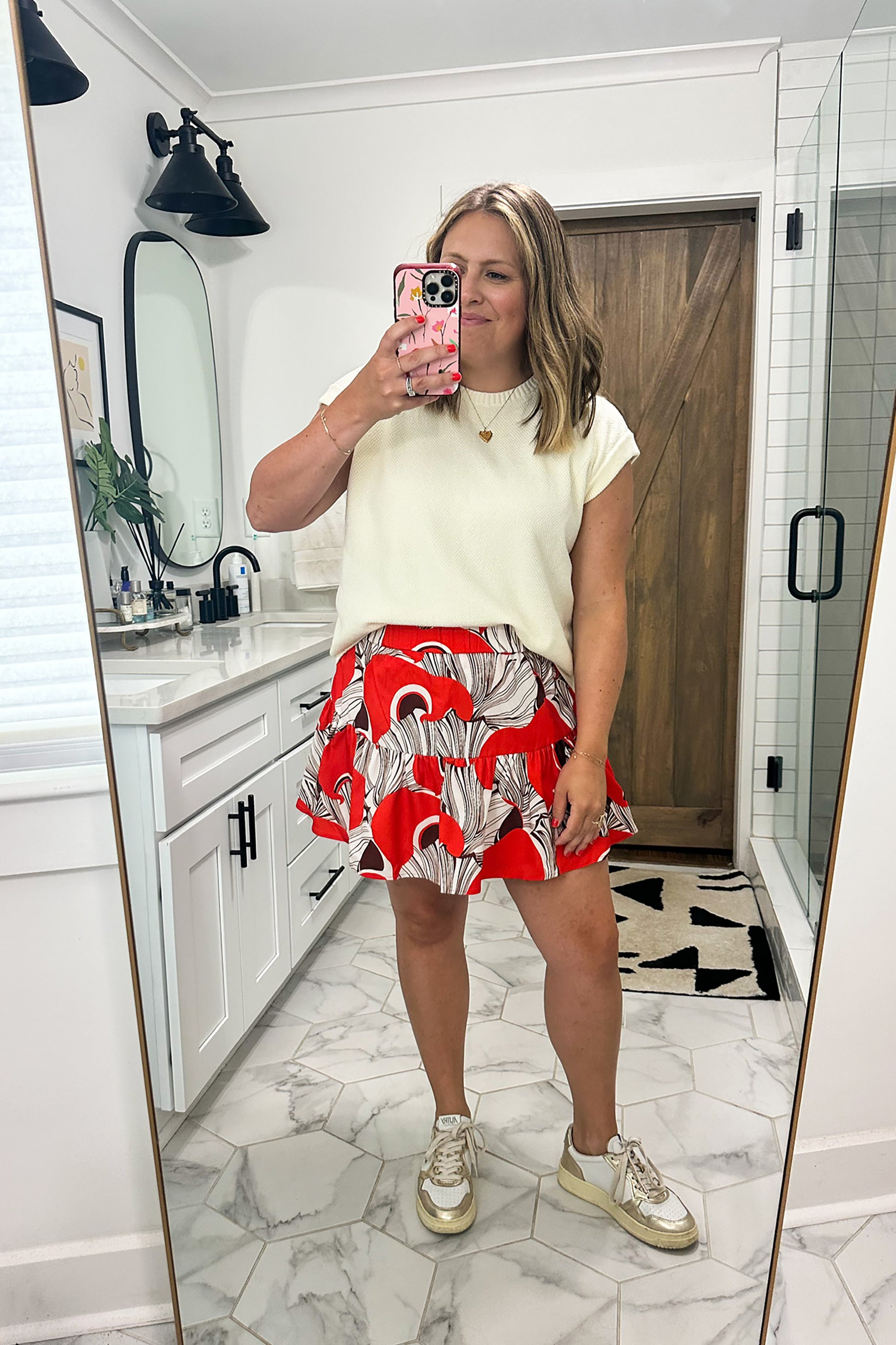 Leo Top in Moonflower | CROSBY by Mollie Burch 