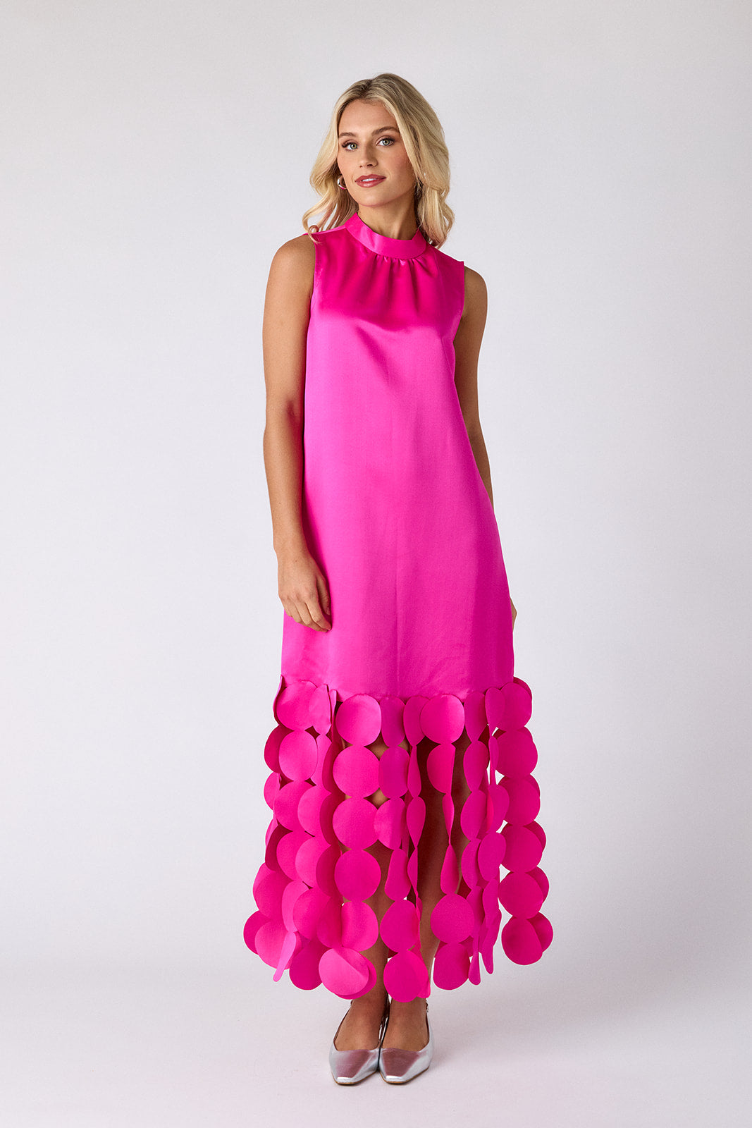 crosby pink dress Derek Lam 10 Crosby