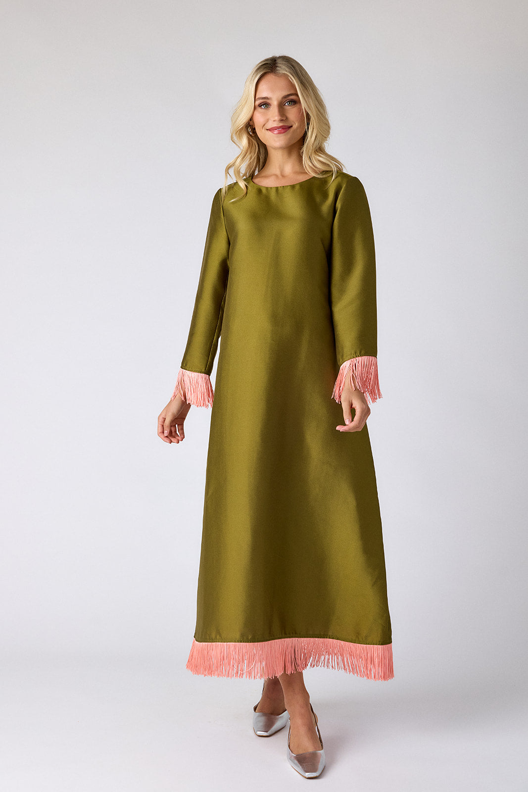 Drewry Dress in Olive | CROSBY by Mollie Burch Olive / XS Drewry Dress in Olive | CROSBY by Mollie Burch Olive / XS