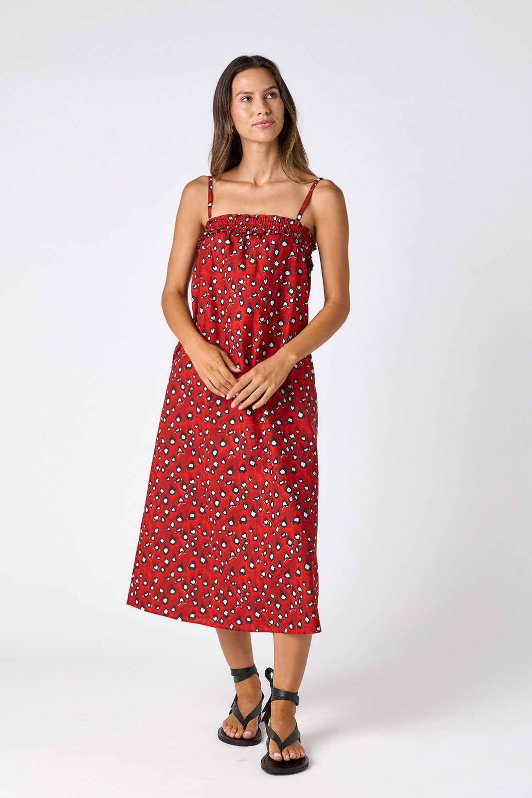 Pippa Dress | Smocked Tent Dress with Spaghetti Straps